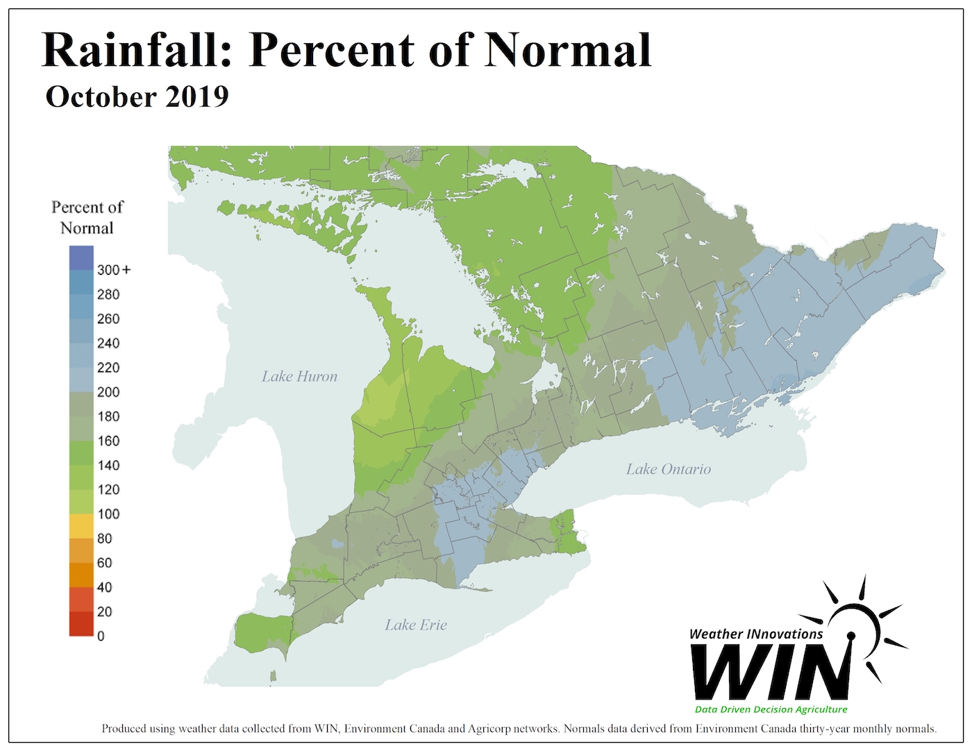 Rain Percent Normal